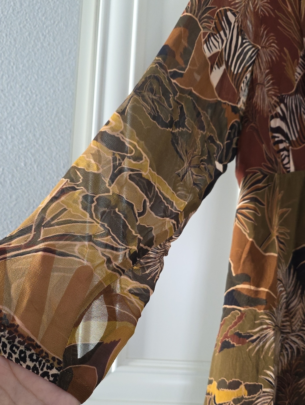 NWT FARM RIO | $240 Caramel Savana Dream Maxi Dress - Picture 12 of 15
